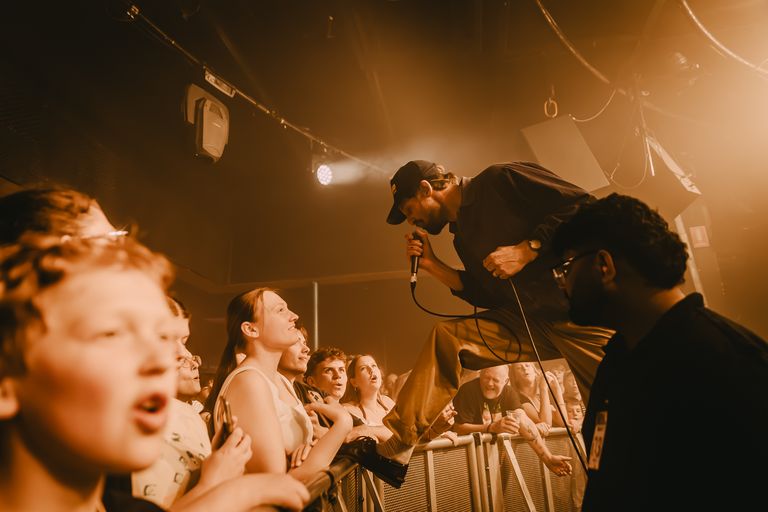 The Rubens performing live at The Gov in Adelaide